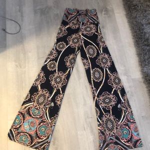 A3 design pull on palazzo pants size L NWT